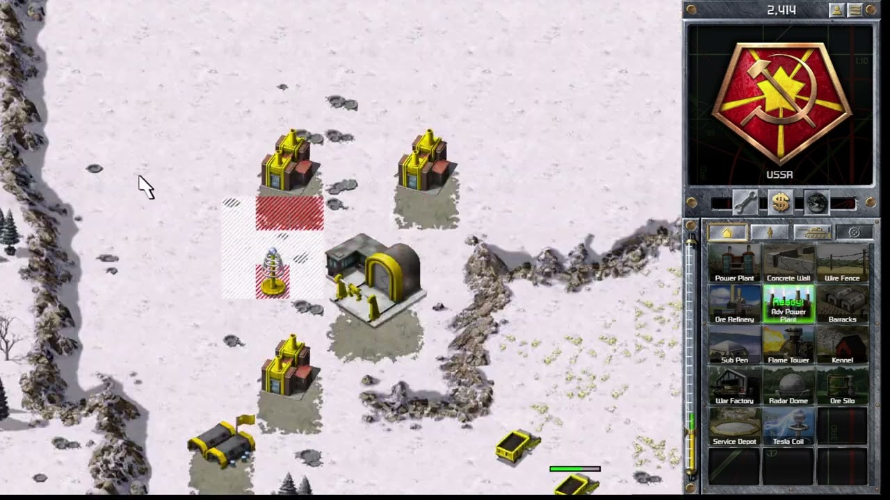 Command & Conquer Remastered: Red Alert - 1v1 Ranked match - 3