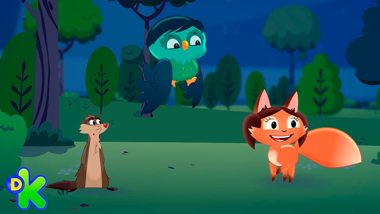Brincadeira de se tornar animais noturnos | O Show da Luna | Discovery Kids Brasil