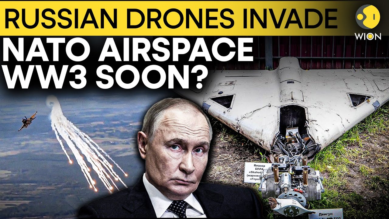 Russian Drone Invades Romania's Airspace After Poland, NATO On High Alert | World War 3 Soon? | WION