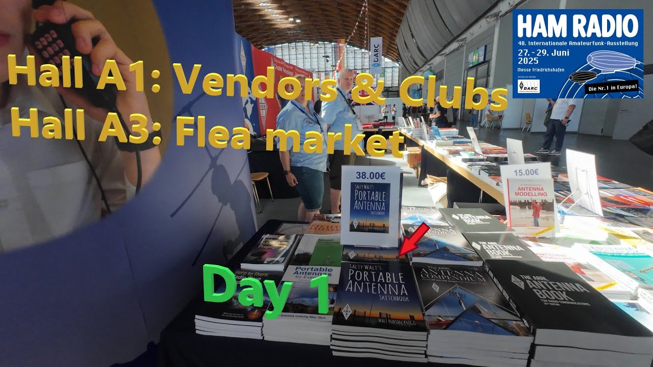 Ham Radio 2025 in Friedrichshafen - Day 1 | HamRadio