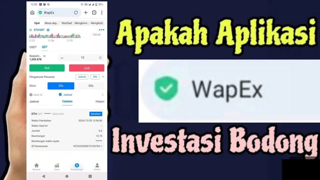 Review Jujur WapEx SNAI investasi, Fakta Sebenarnya Investasi Wapex SNAI itu Penipuan !