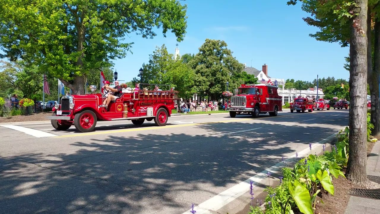 Frankenmuth fire muster parade 2024