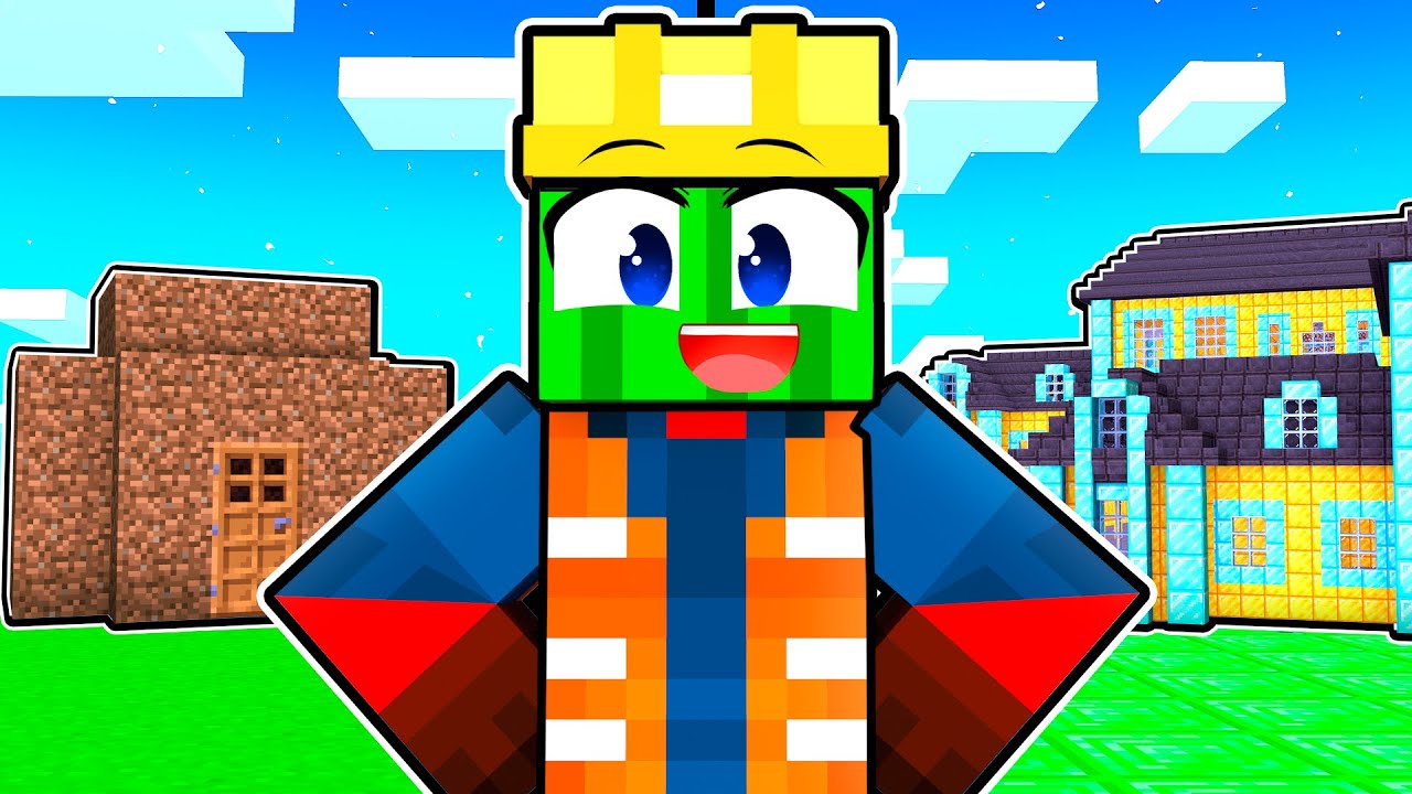 $1 VS $1,000,000 HOUSE In Minecraft!