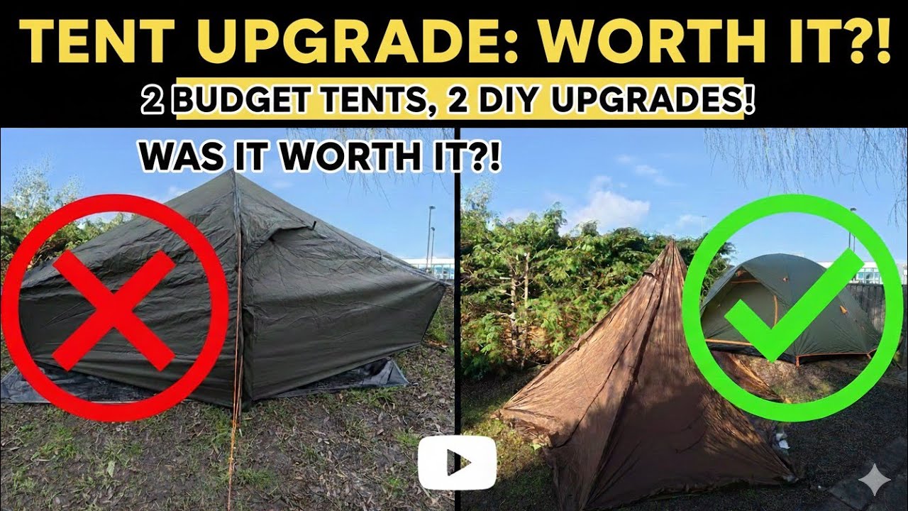 Upgrading 2 Budget Tents | DIY Tent Mods That Actually Work!