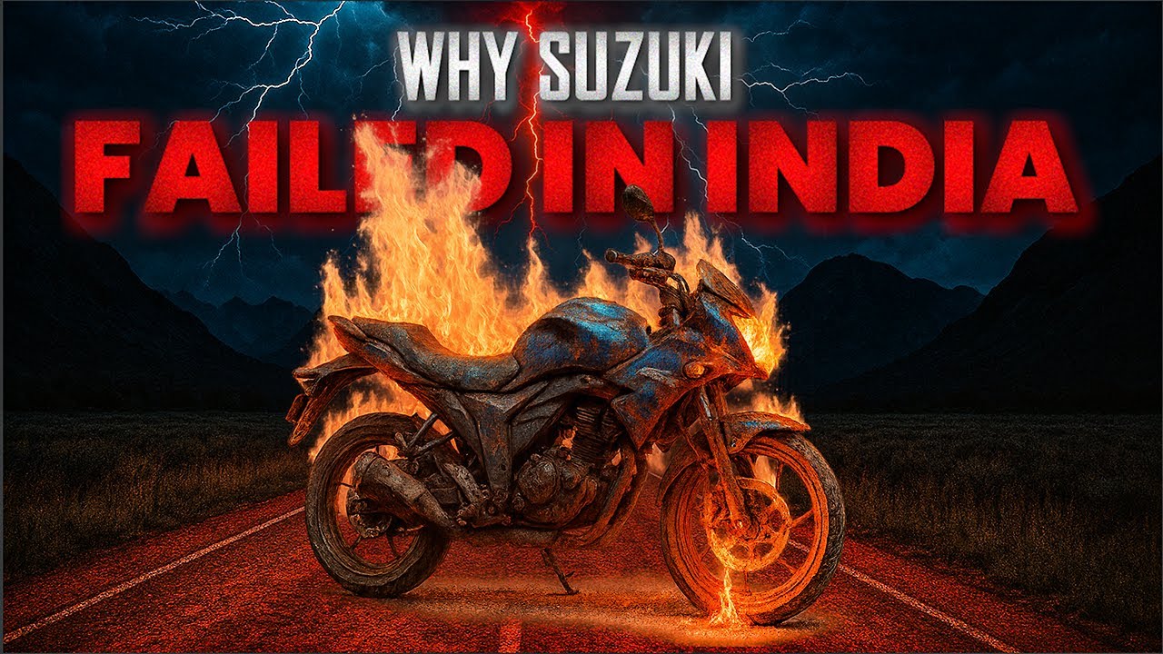 Why Suzuki Bikes Failed In India ?