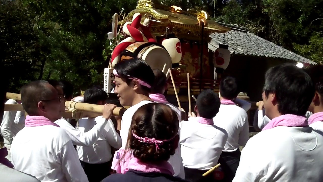 和歌山県日高川町　笑い祭りの太鼓　2018-10-07