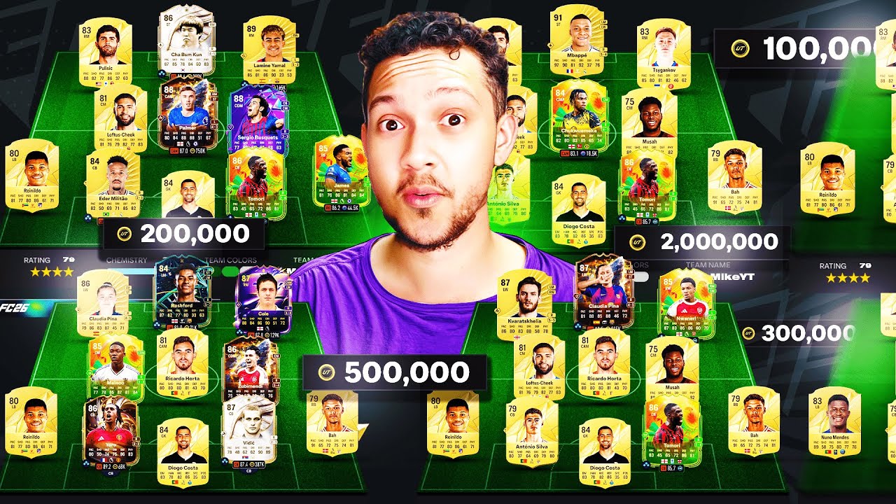 *НОВИНКА* Я СОБИРАЮ ВАШИ КОМАНДЫ! FC 26 150 тыс., 200 тыс., 500 тыс., 1 млн., 2 млн. КОНСТРУКТОР ...