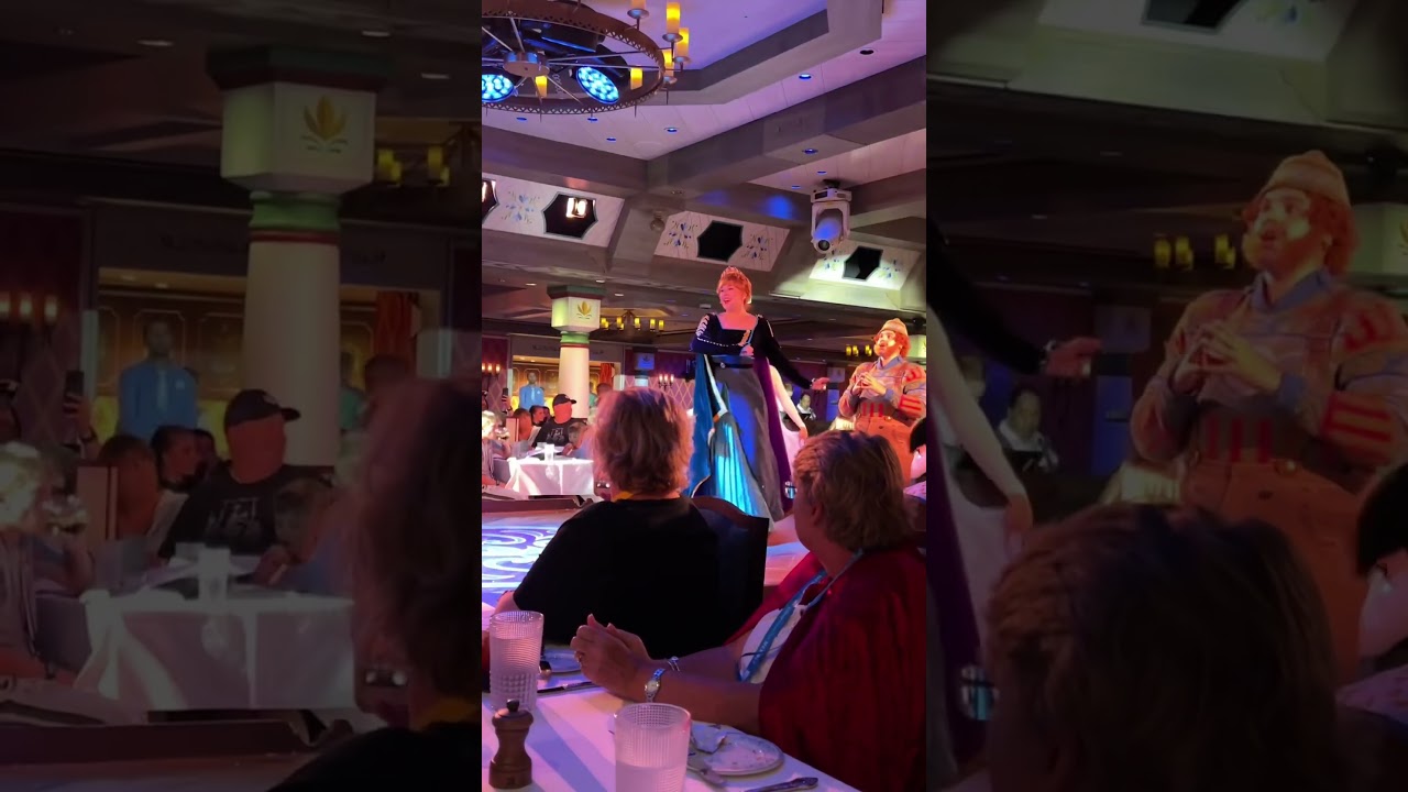 Arendelle on the Disney Wish! #disneycruise #disneywish #frozen #disneycruiseline