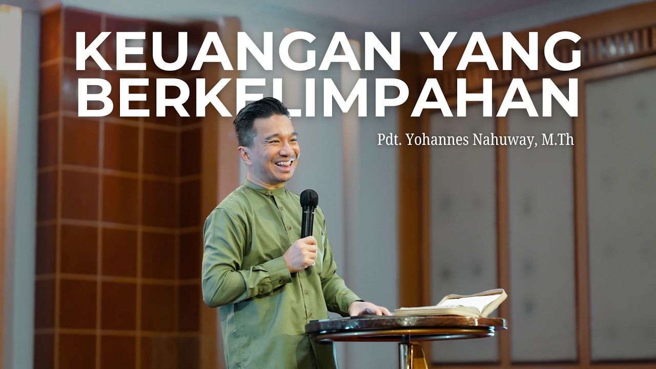 Keuangan Yang Berkelimpahan - Pdt. Yohannes Nahuway, M.Th | Wanita Bethel Indonesia Mawar Saron