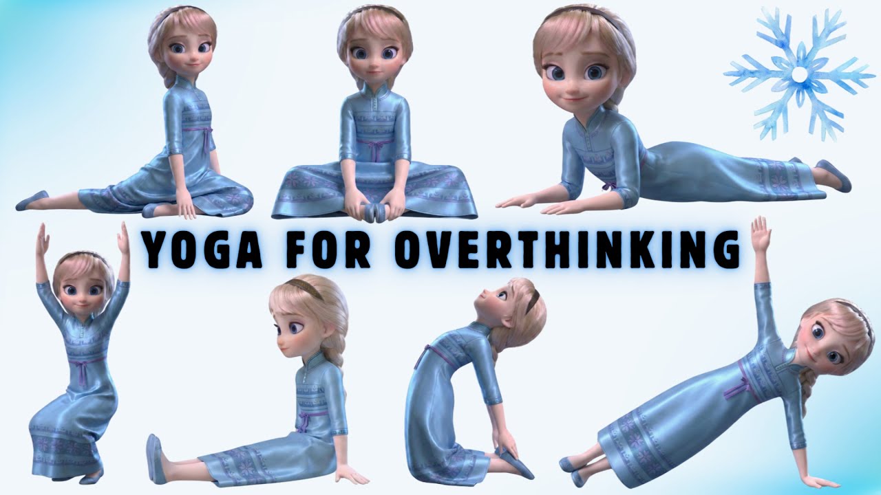 Frozen Yoga for Overthinking With ELSA | Yoga for Children | Christmas Yoga | Yoga With Bella