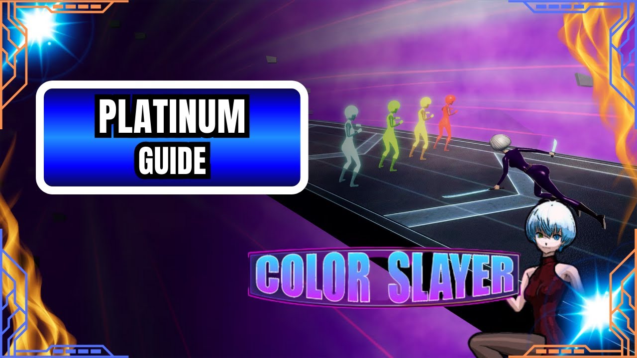 Color Slayer &ndash; Platinum Trophy Guide | 180-240 Minute Easy Platinum (PS4/PSVITA)
