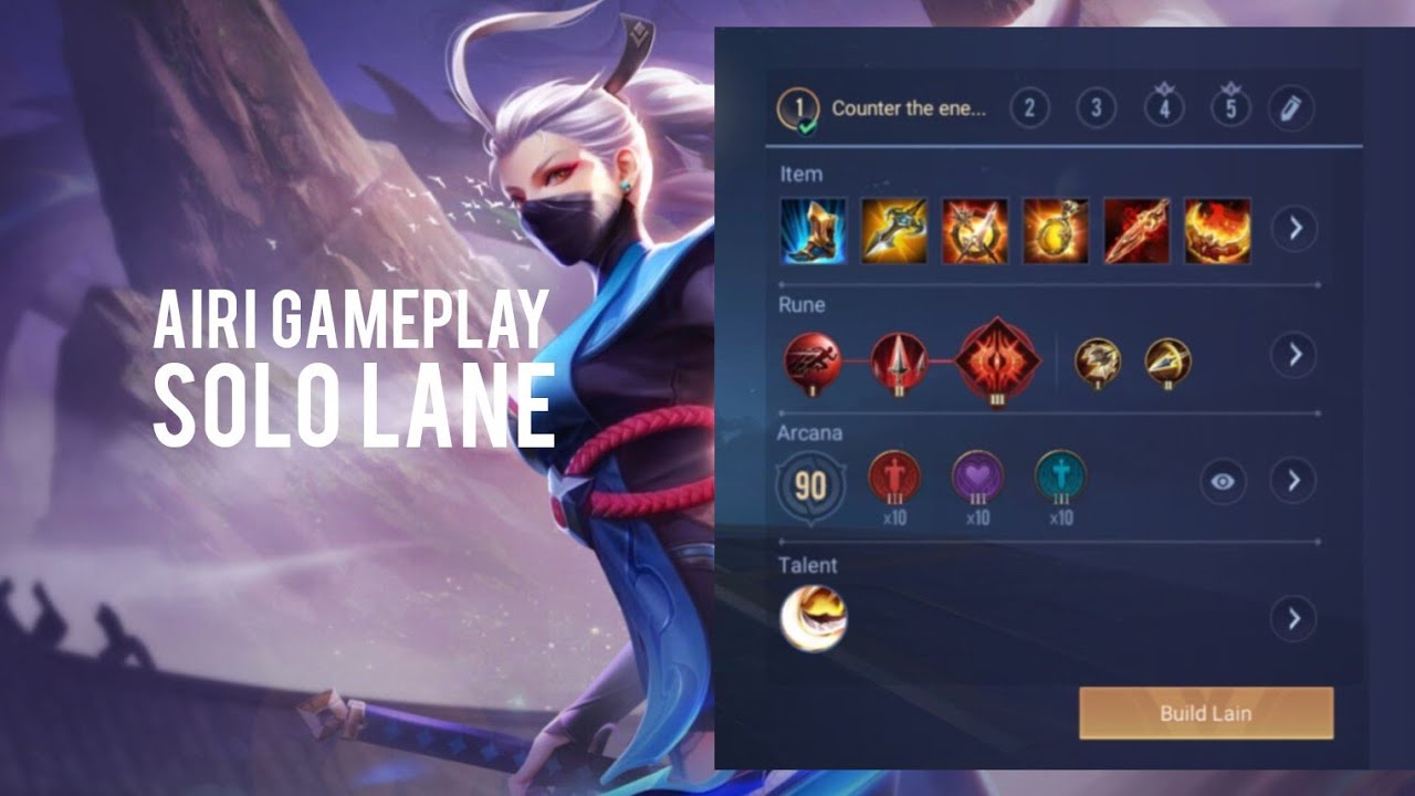 Airi Gameplay (AOV) - Solo Lane