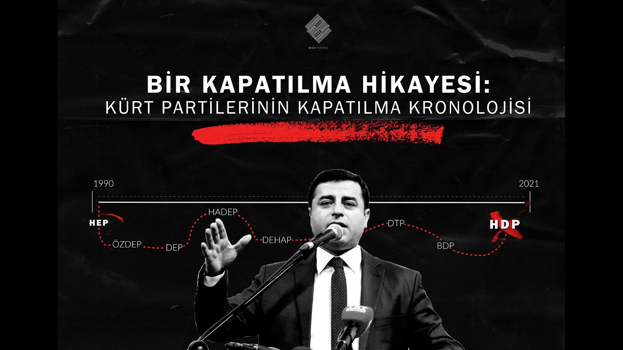 HDP kapatılırsa ne olur | 93'ten 2023'e kapatılan K&uuml;rt partileri