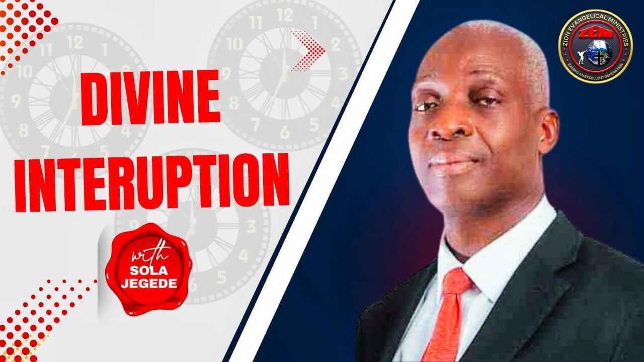 Divine interruption by Sola Jegede
