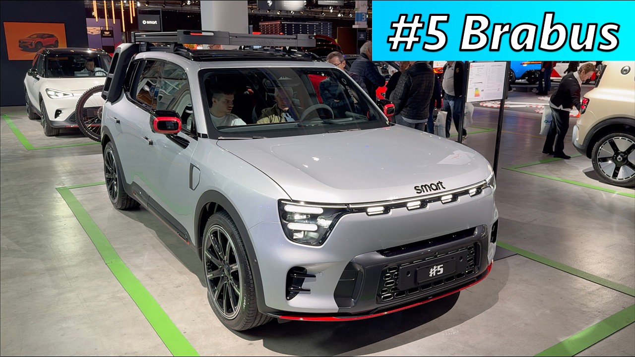 Smart #5 2026 Review | Brabus vs Premium (Exterior - Interior) details, price