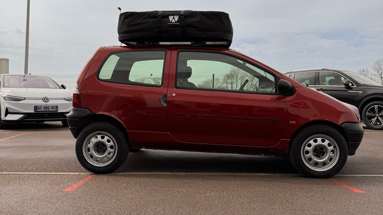 On transforme notre twingo pour un raid