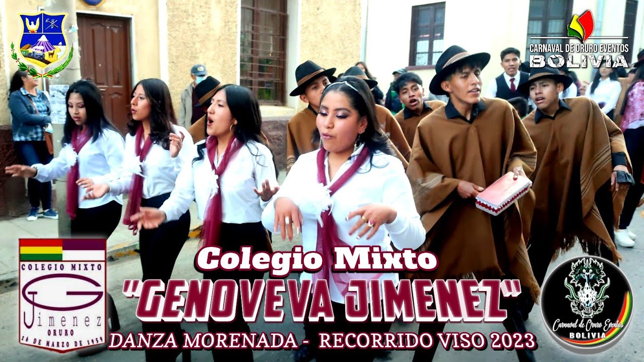 COLEGIO GENOVEVA JIMENEZ - RECORRIDO ESTUDIANTIL, DANZA MORENADA VISO 2023