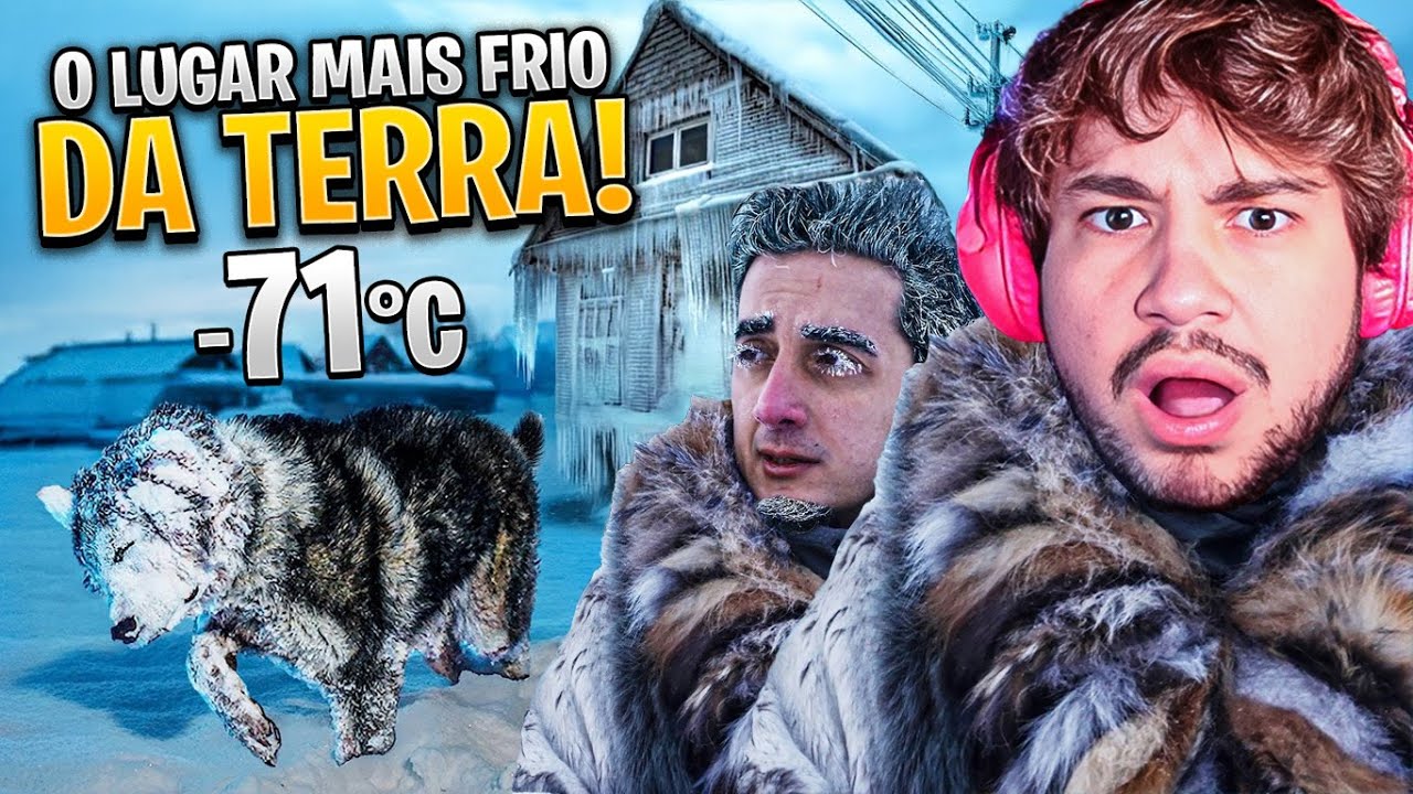 O LUGAR MAIS FRIO DA TERRA! - React Ruhi Çenet