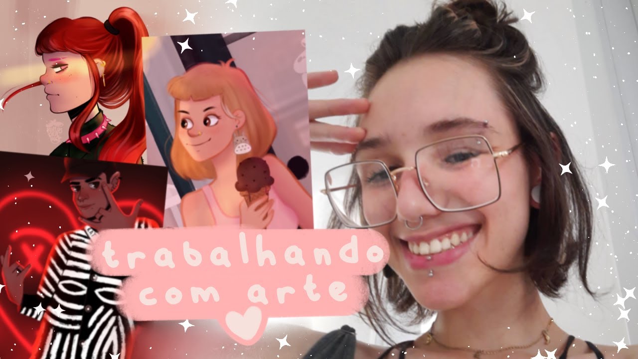 🥨✨ Trabalhando com arte - Ilustradora freelancer 🥨🖊
