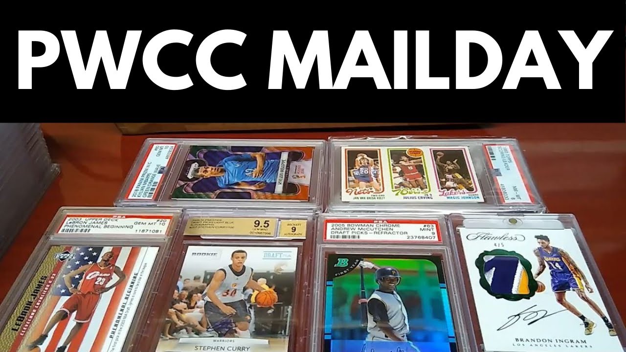 Massive PWCC Mailday | LeBron, Curry, Mbappe, and More!