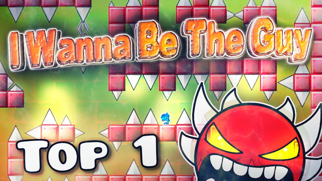 Vedin VAIKEIMMAN platformer tason!! I Wanna Be The Guy 100% By Aless50 | Geometry Dash Suomi