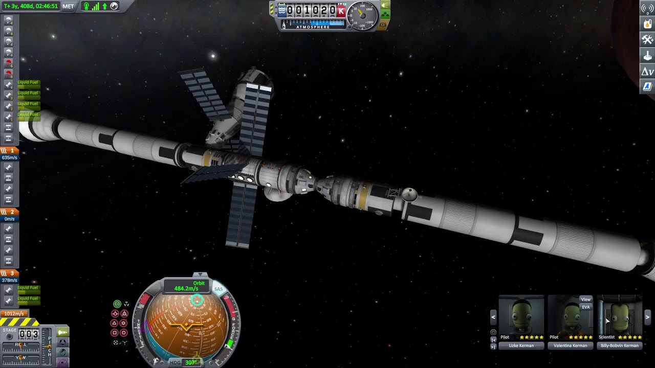 Kerbal Space Program Science Mode console Edition Operation Duna Storm