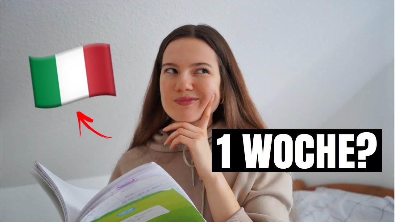 Kann ich in 1 Woche 1 SPRACHE lernen? 😳// Selbstexperiment