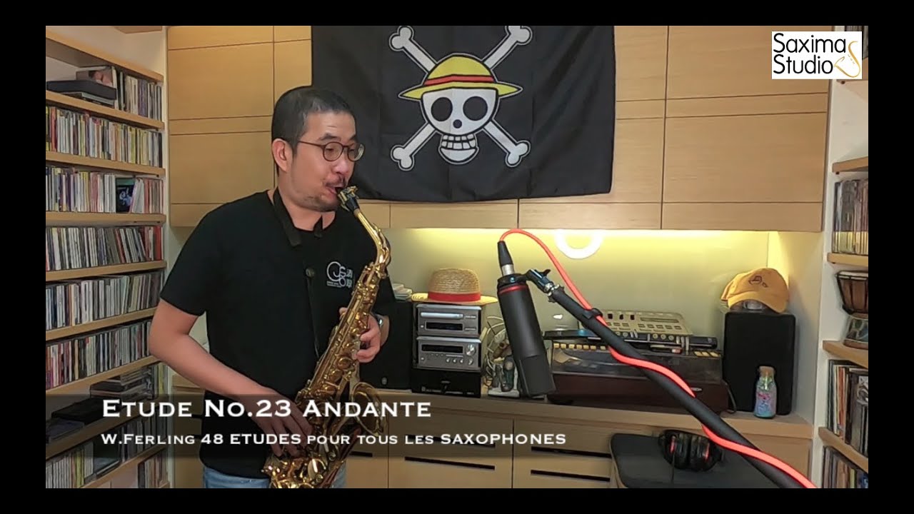 〈 Etude No.23 〉from 48 ETUDES / W.Ferling / Saxophone Classique 🎻