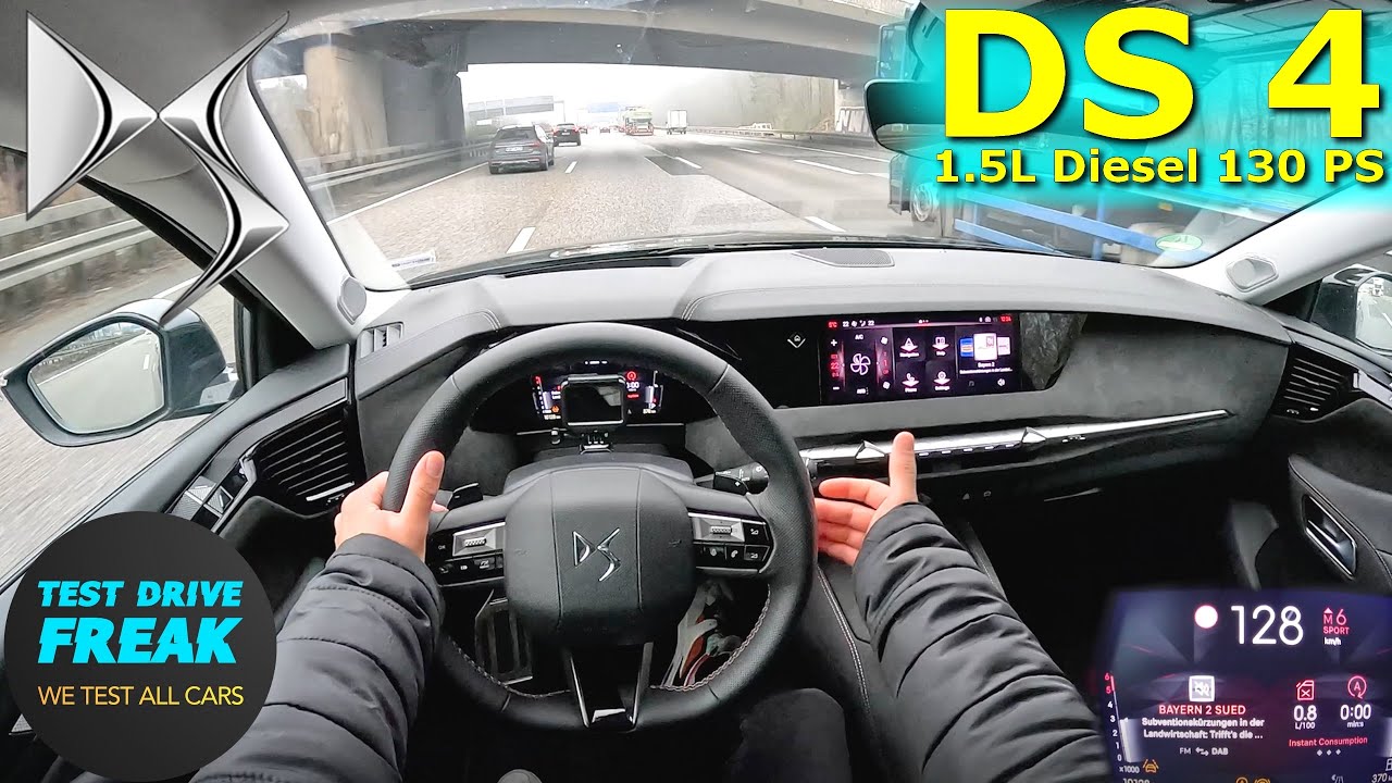 2023 DS 4 BlueHDI 130 PS AUTOBAHN DRIVE POV