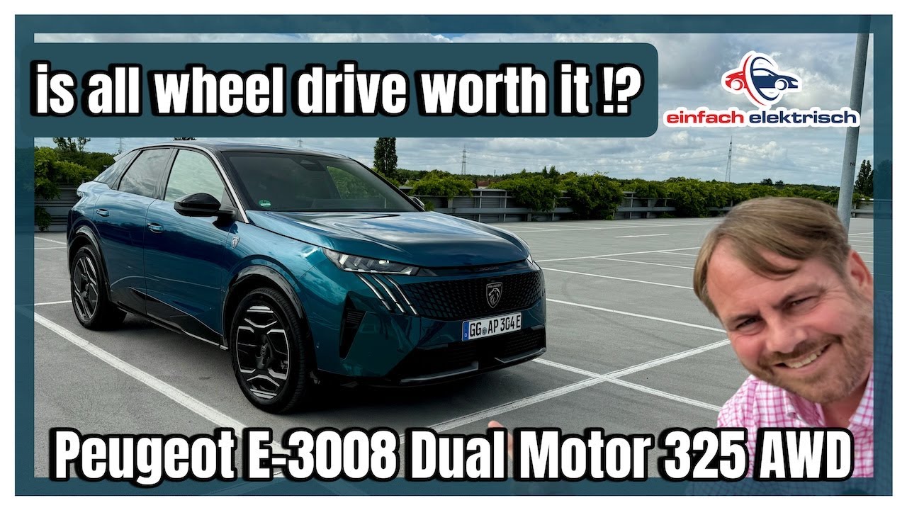 Test Peugeot e3008 Dual Motor 325 AWD can it convince ⁉️