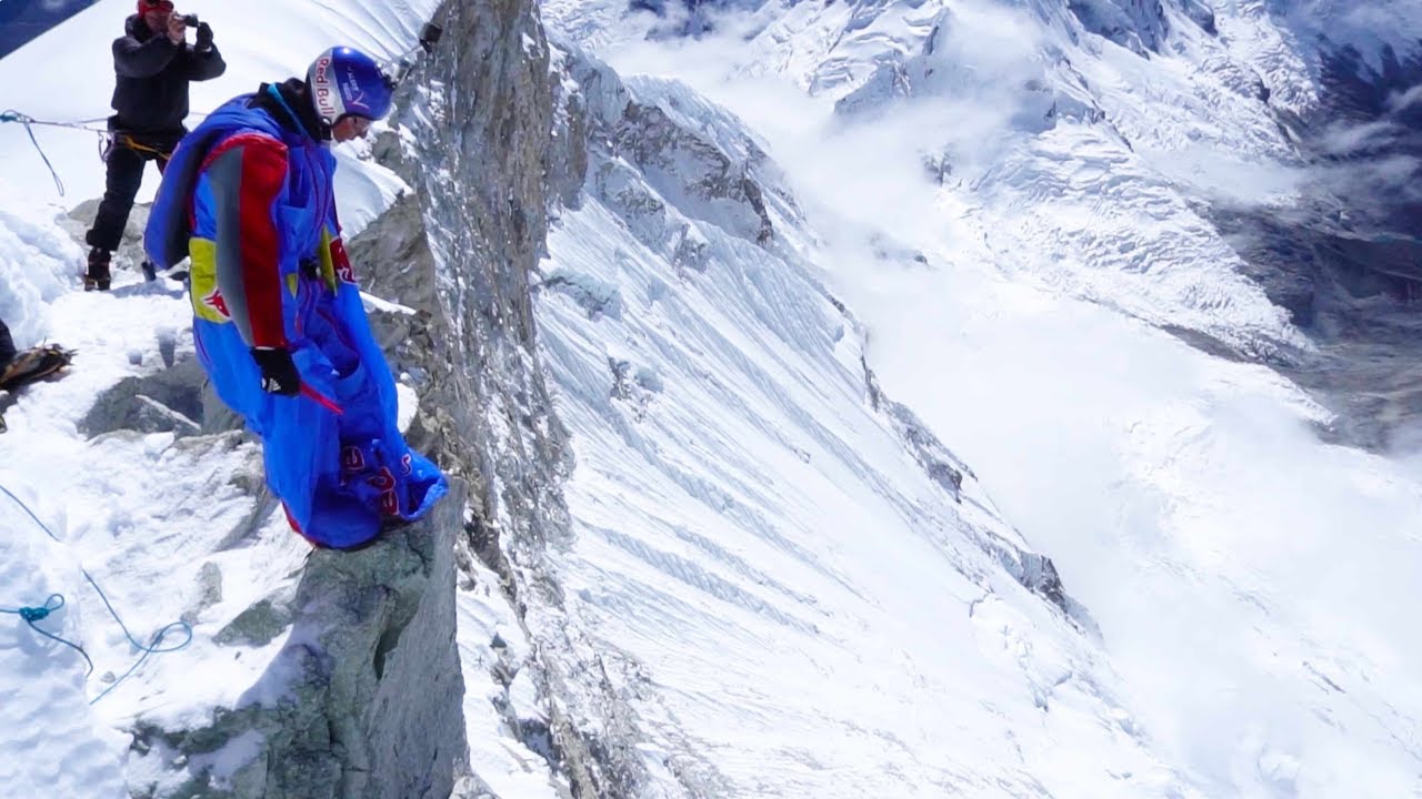 Highest BASE Jump in South America | Valery Rozov leaps from Huascar&aacute;n in Peru