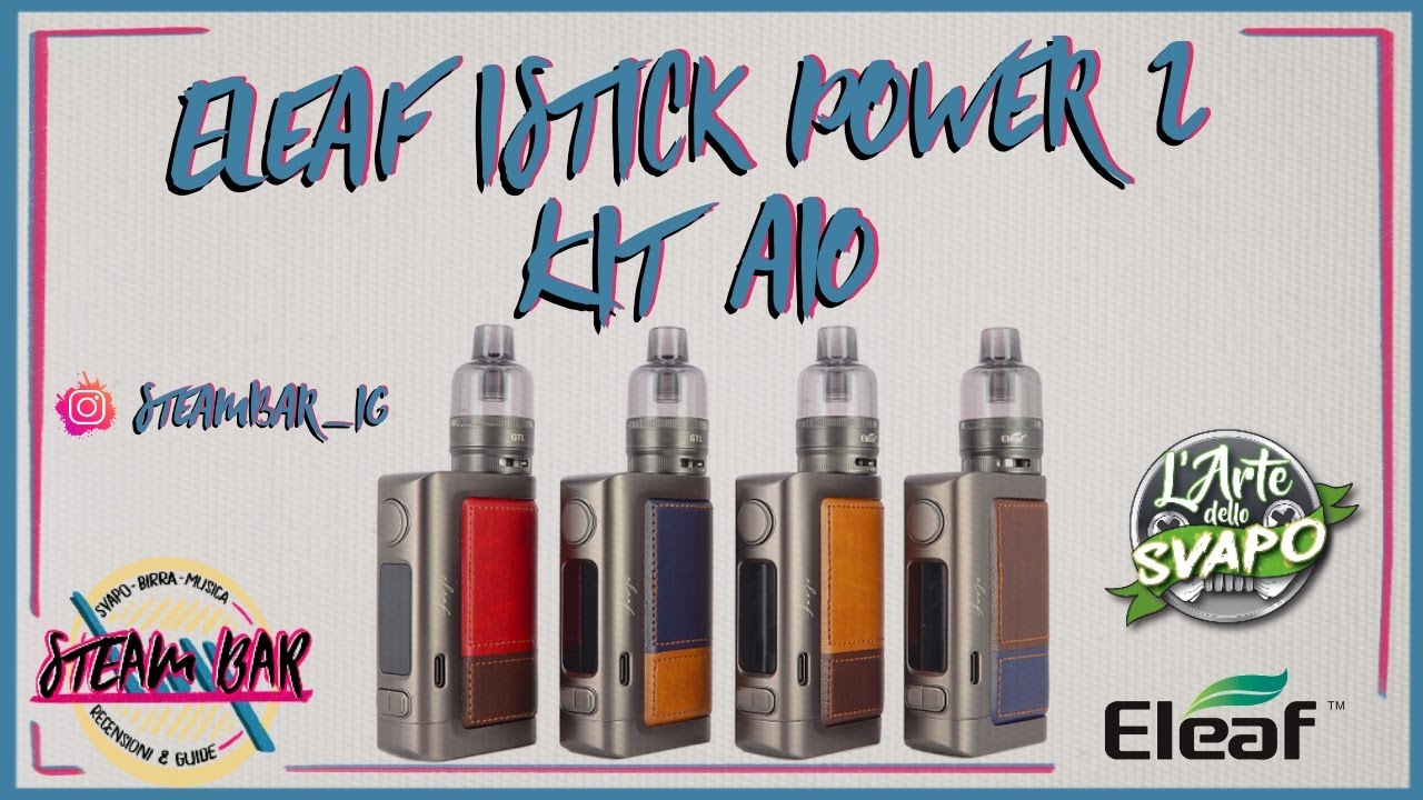 ELEAF ISTICK POWER 2 // TUSCAN RAIDER DUOBLE IPA BIRRIFICIO L&rsquo;OLMAIA