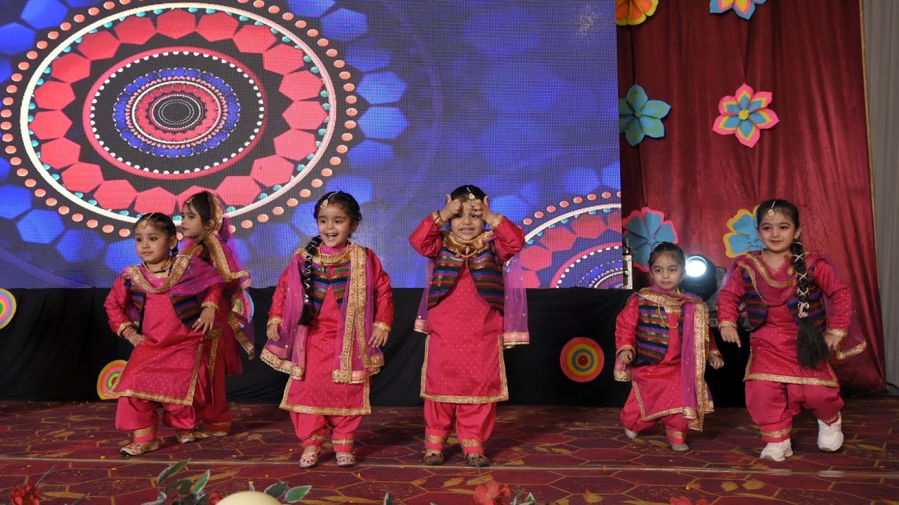 Annual function of Sunrise Nursery School | Gidha performance but little girls