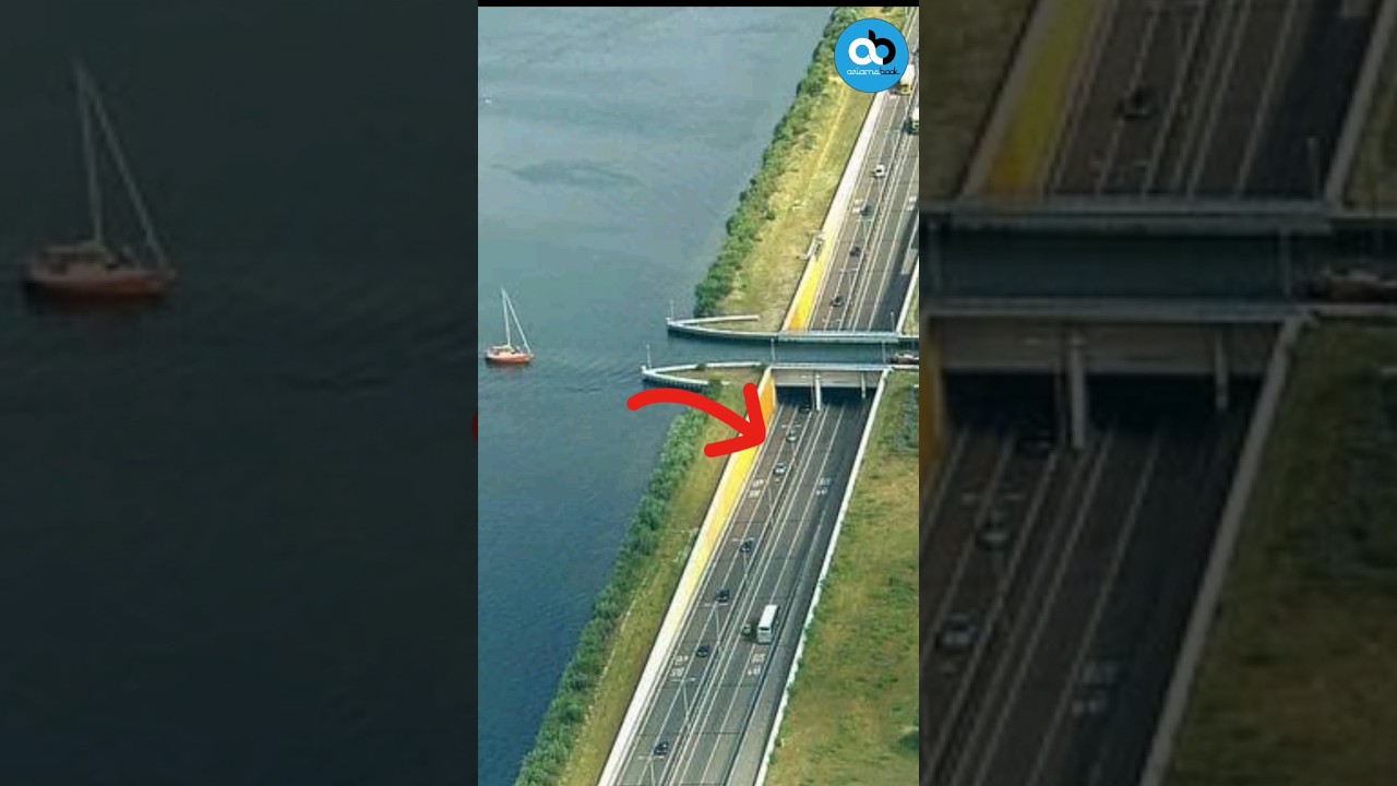 ALASAN BELANDA🇳🇱 TAK TENGGELAM MESKI DI BAWAH PERMUKAAN AIR LAUT ⁉️ #belanda #short #shortvideo