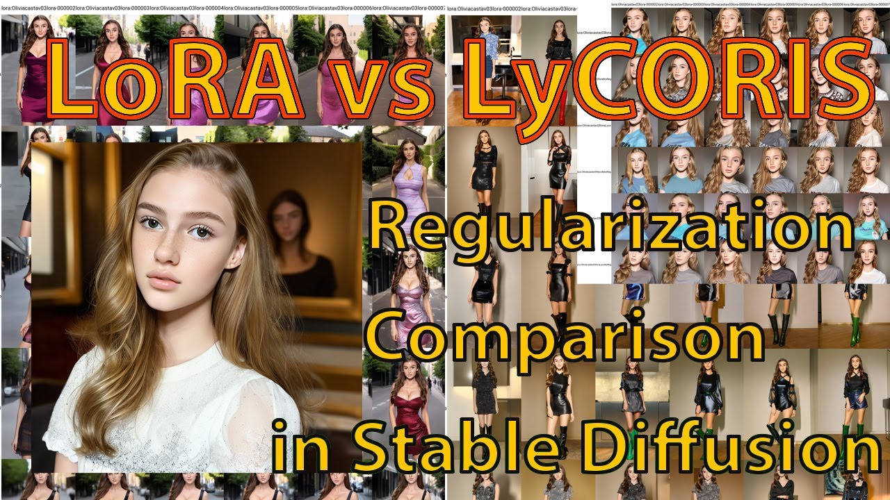 LoRA vs LyCORIS and Regularization comparisons in Kohya ss | stable diffusion person training Part 2