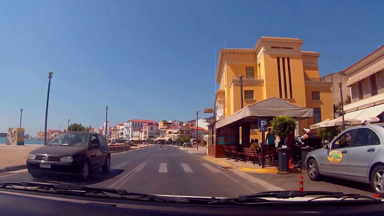 Driving on Damos Greece Dashcam