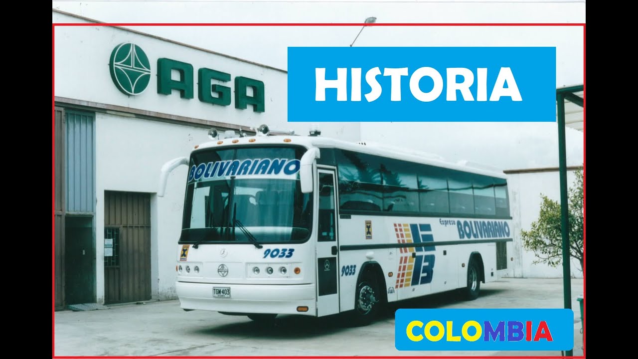 🕐 Historia de la Carrocera AUTOBUSES AGA DE COLOMBIA 🚌