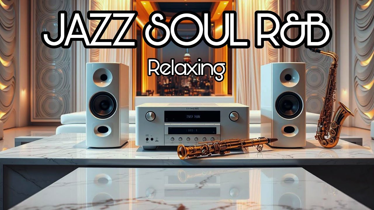 Jazz Soul R&B Relaxing 🎶 Smooth Night Music for Stress Relief, Work & Chill