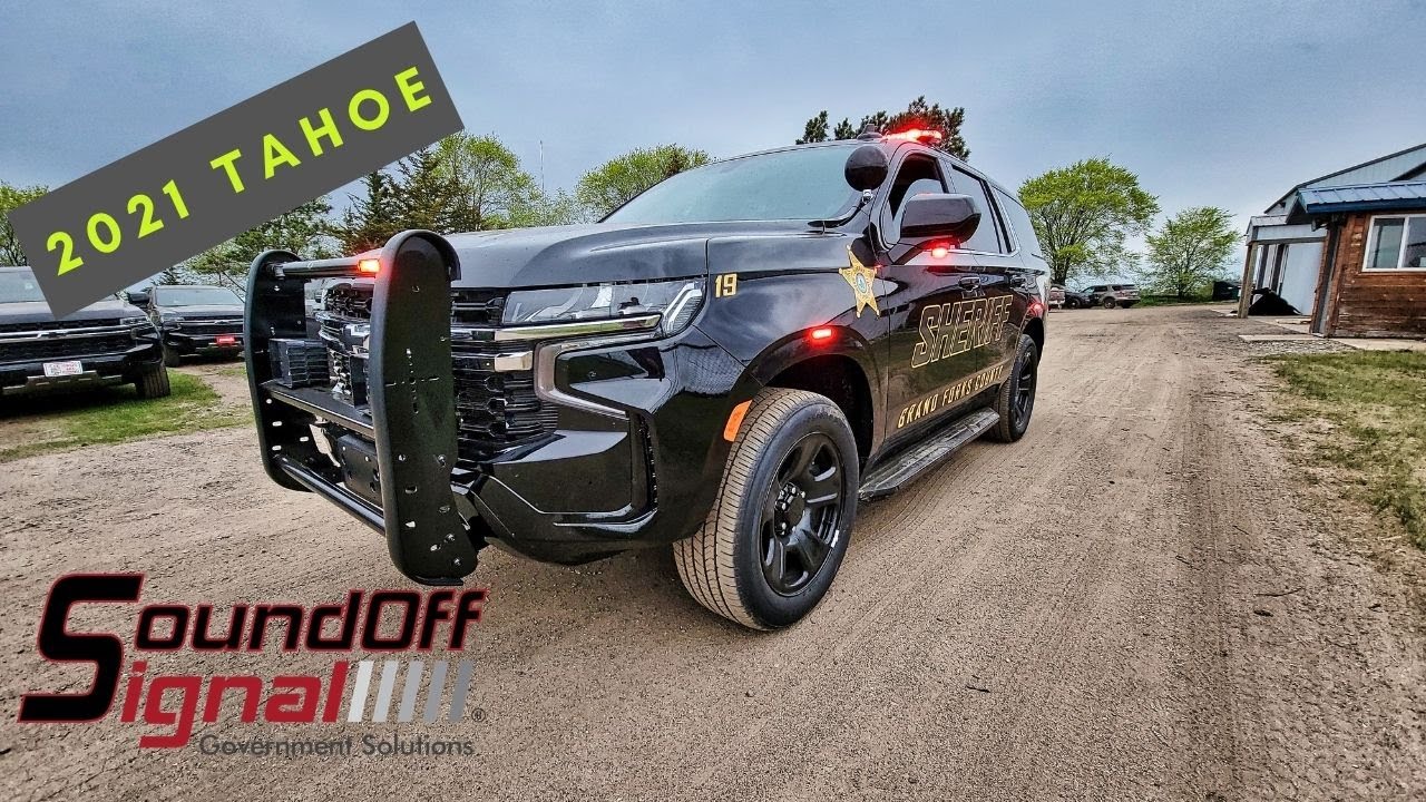 FIRST LOOK at the All New 2021 Tahoe Police PPV SUV Fully Upfitted Sheriff's Patrol Unit
