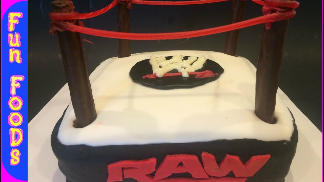 Wrestling Cake WWE | How to Make a WWE Wrestling Cake