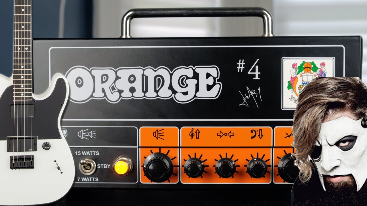 Orange Jim Root Terror & Jim Root Fender Telecaster Demo | Slipknot Guitar & Amp