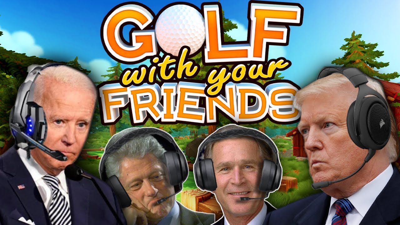 Presidents Plays Golf With Your Friends Part 1