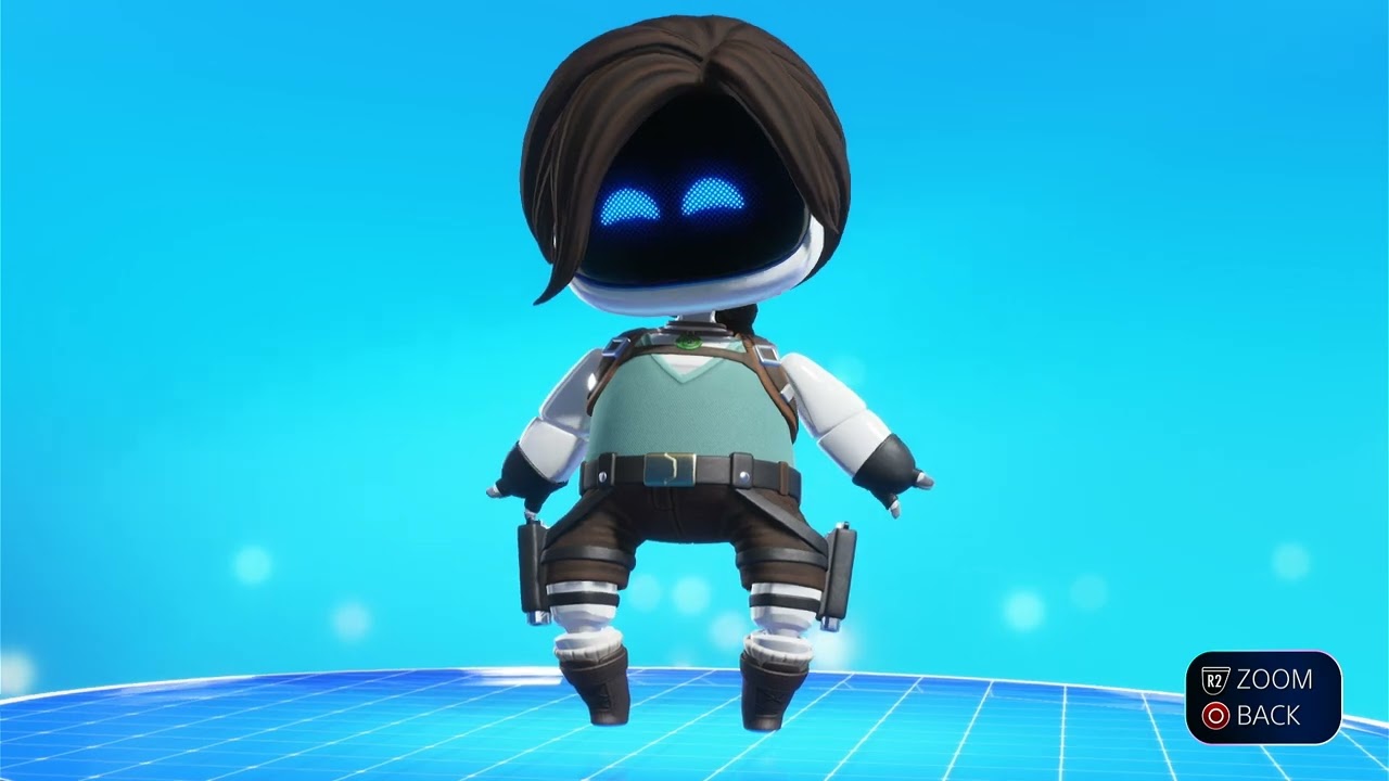 Astro Bot Lara Croft (Aristocratic Archaeologist) Tomb Raider Model Showcase