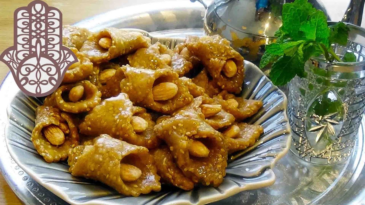 Babouches aux sésame amandes et miel