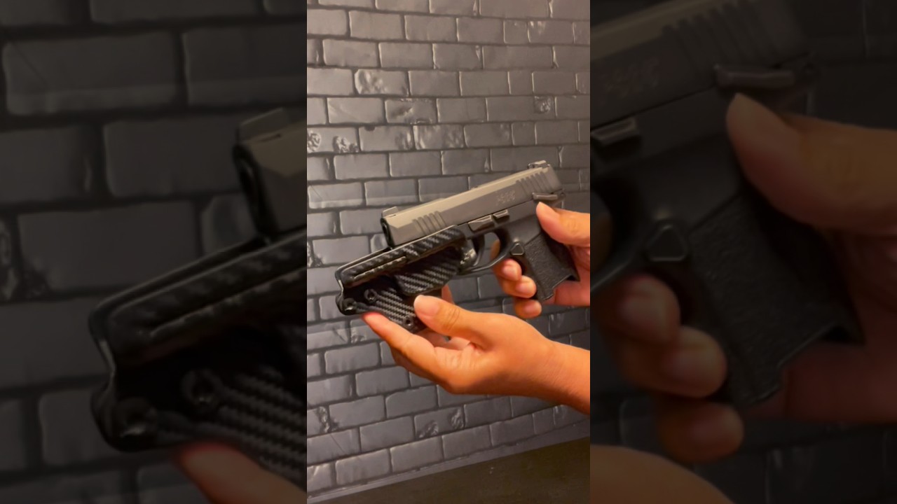 9mm pistol trigger guard for concealed compact full size EDCs