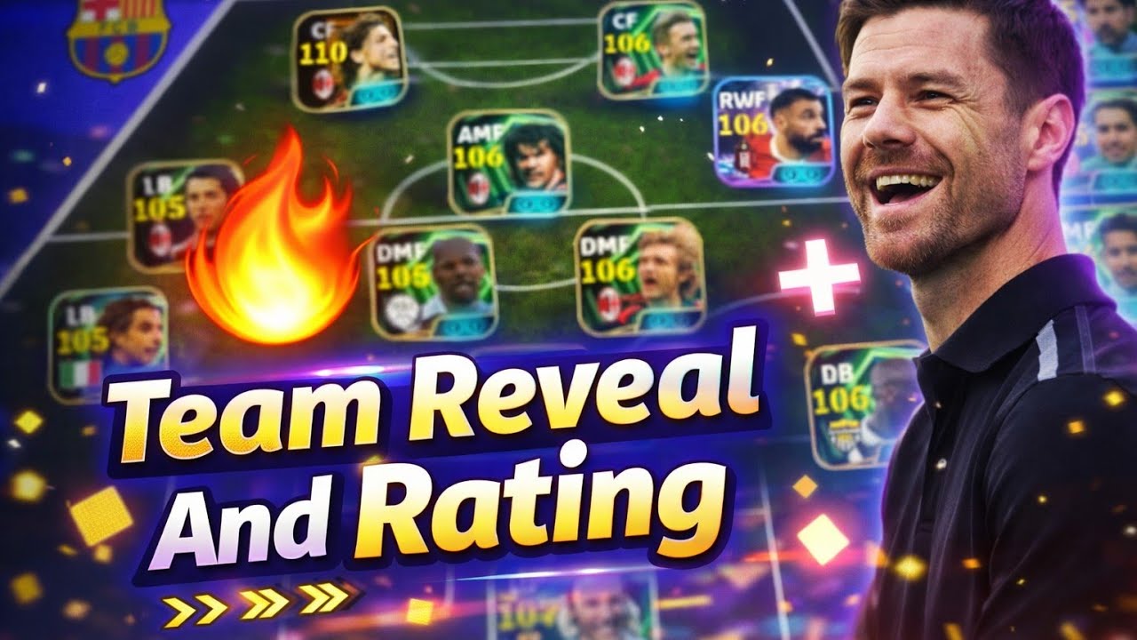 THIS TEAM IS CRAZY 😱🔥 | Team Reveal & Rating | eFootball