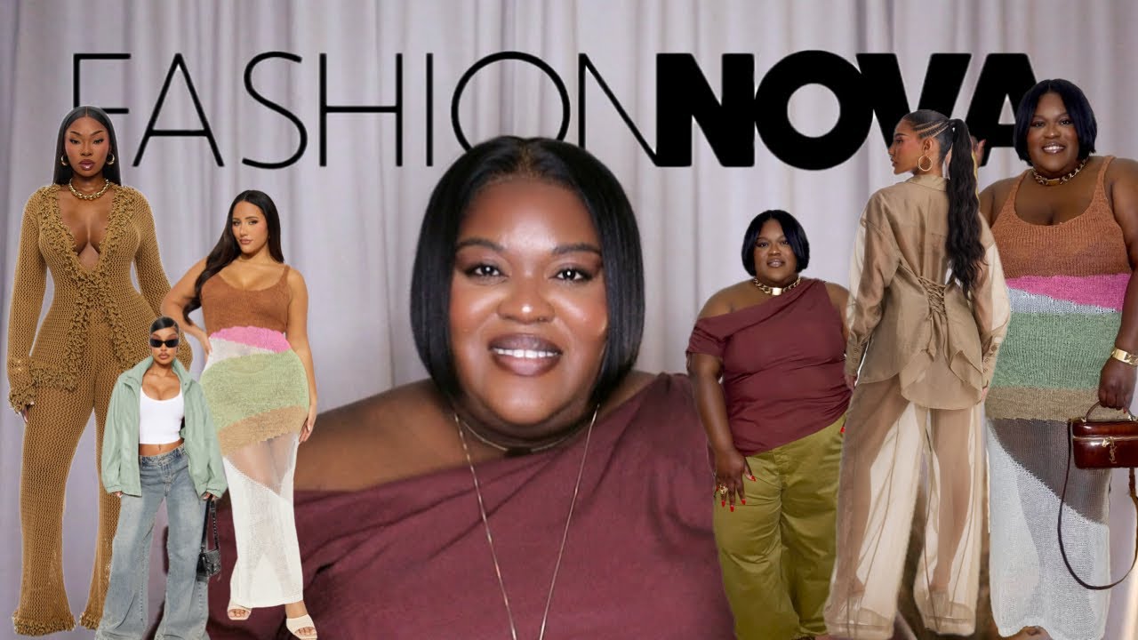 Примерка одежды от FashionNova | Примерка одежды больших размеров