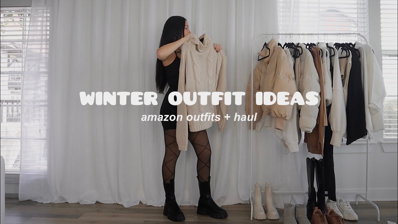 Amazon Winter Outfits 2022 \\ Winter Outfit Ideas, Amazon Fashion Haul Winter 2022/23