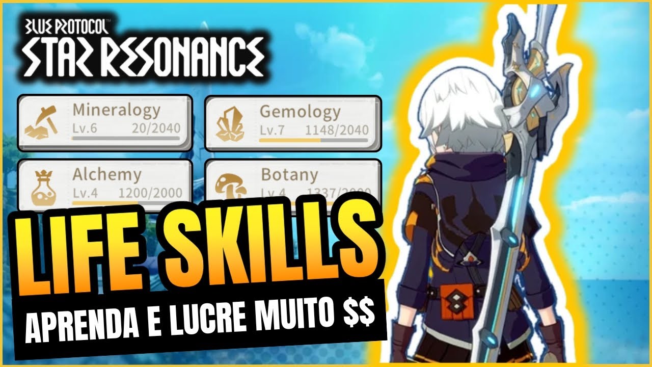 ⚙️ GUIA COMPLETO de Life Skills no Blue Protocol Star Resonance &mdash; Aprenda e Fique Rico 💰
