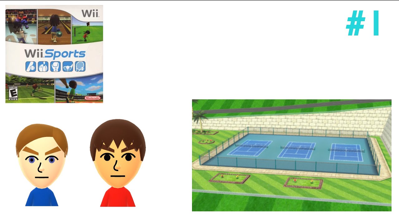 Wii Sports Tennis Multiplayer #1 (Wii)